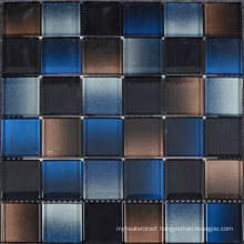 300X300 Commercial Hotel Wall Decorative Glass Square Mosaic Tiles